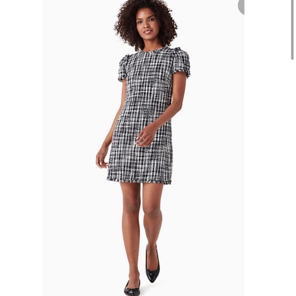 Kate Spade Outlet Tweed Shift Dress